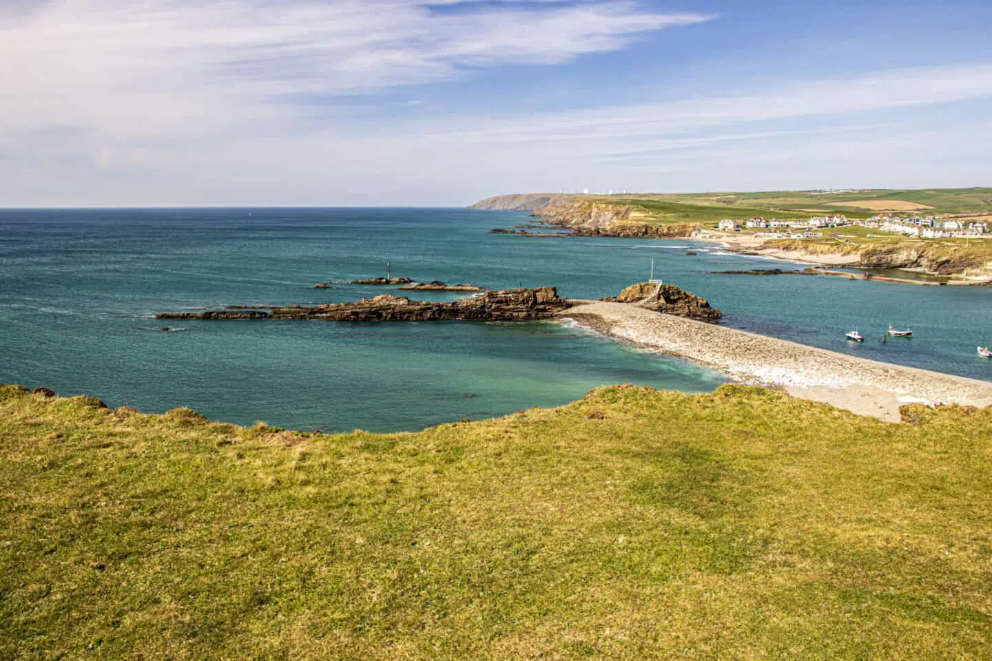 Bude breakwater at Summerleaze Beach
